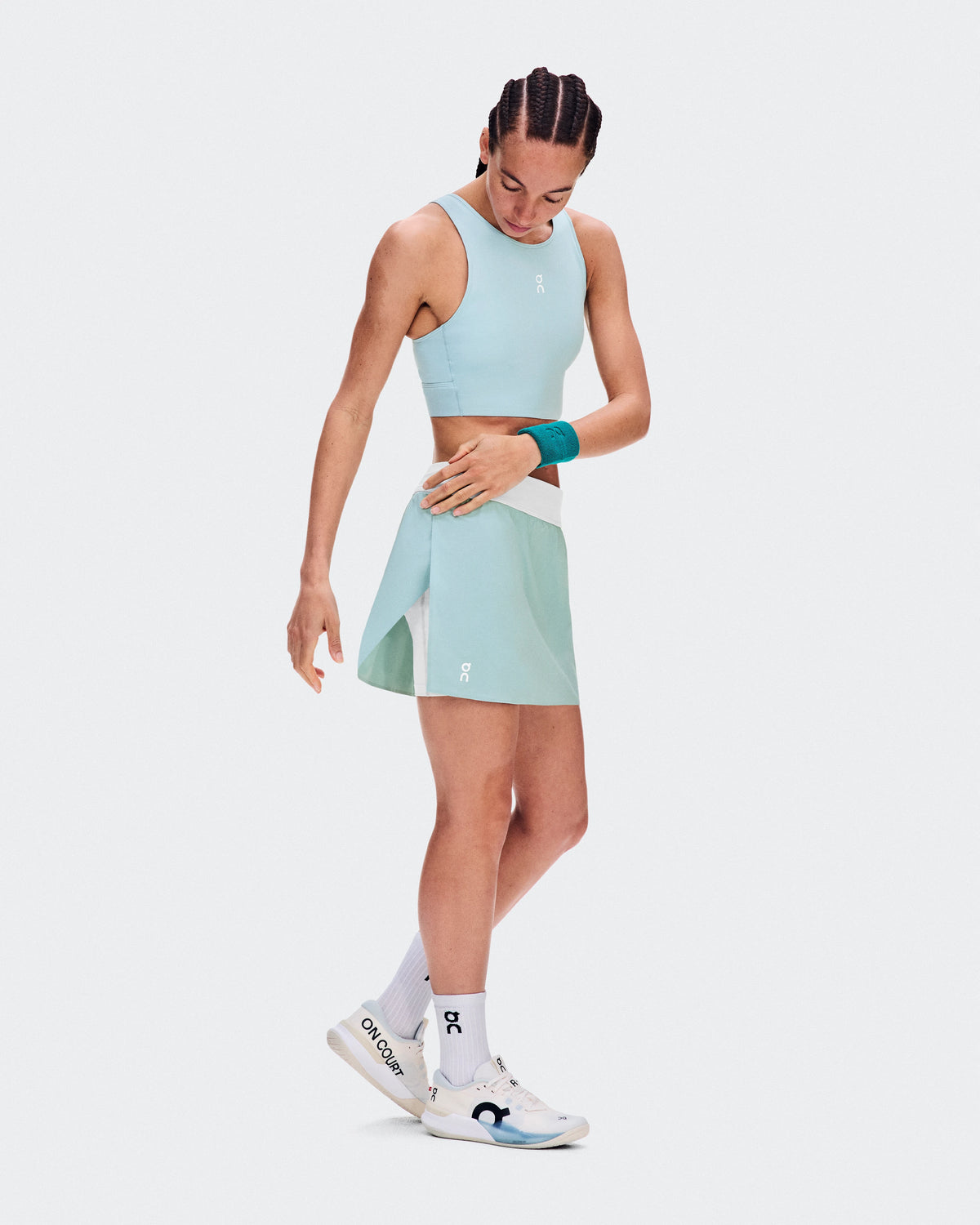 Court Skirt Split