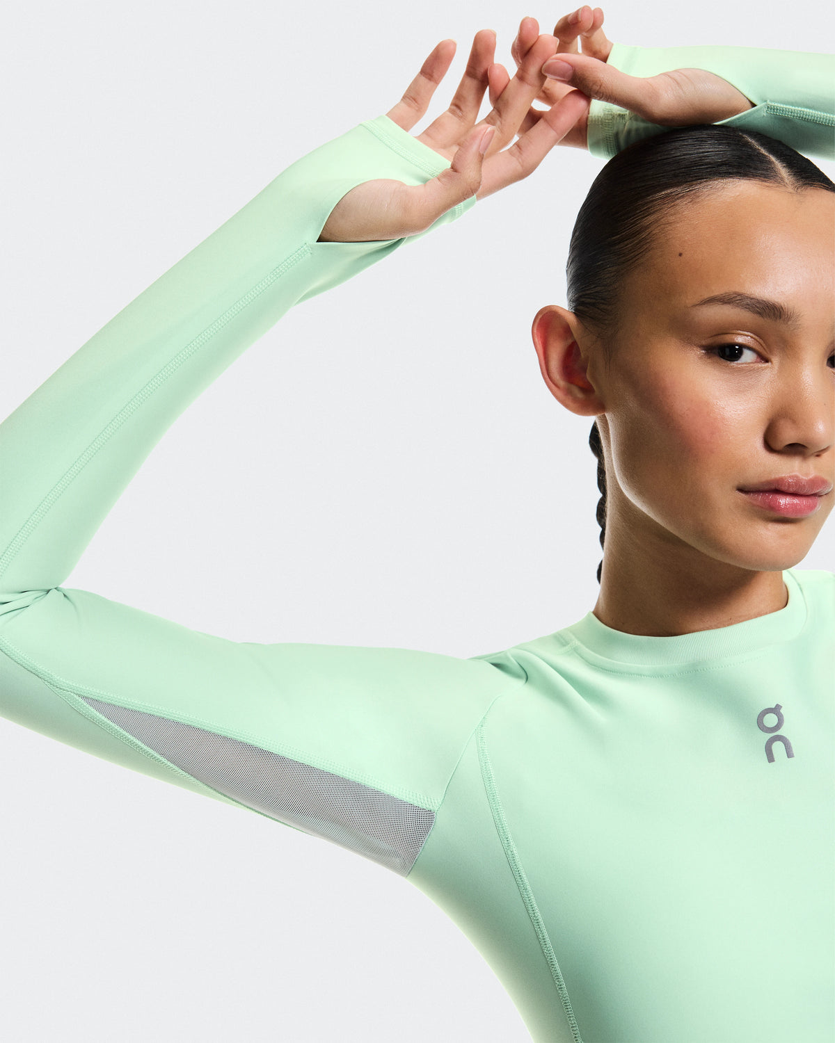 Train Long Sleeve Crop