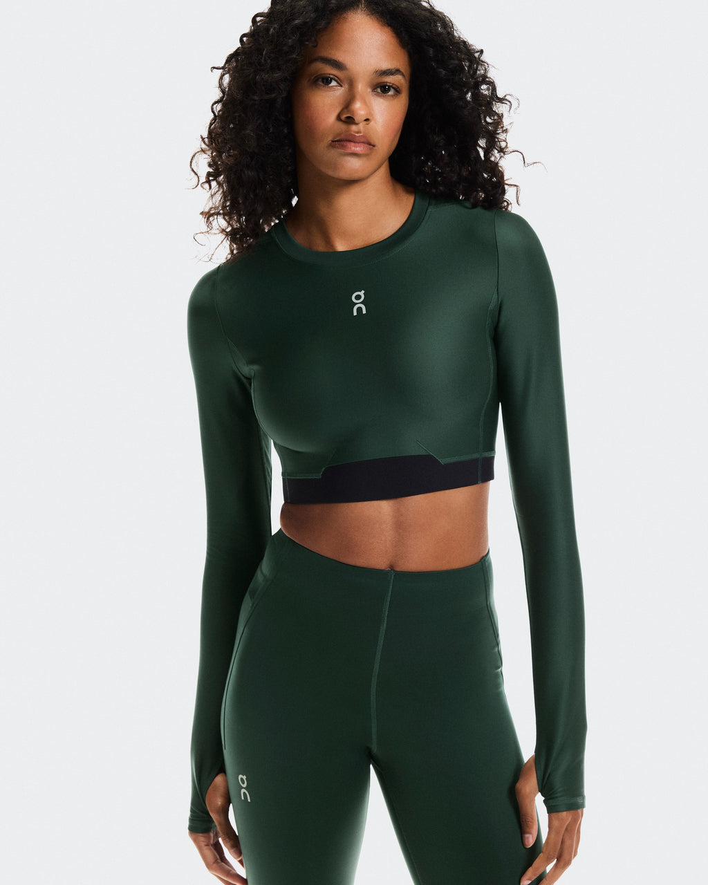 Train Long Sleeve Crop