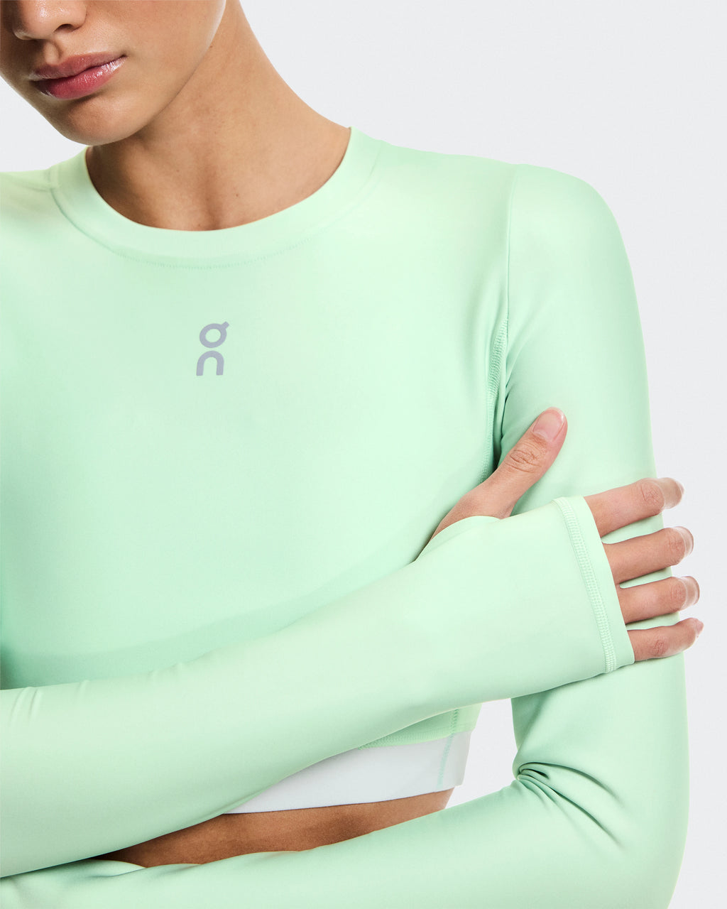 Train Long Sleeve Crop