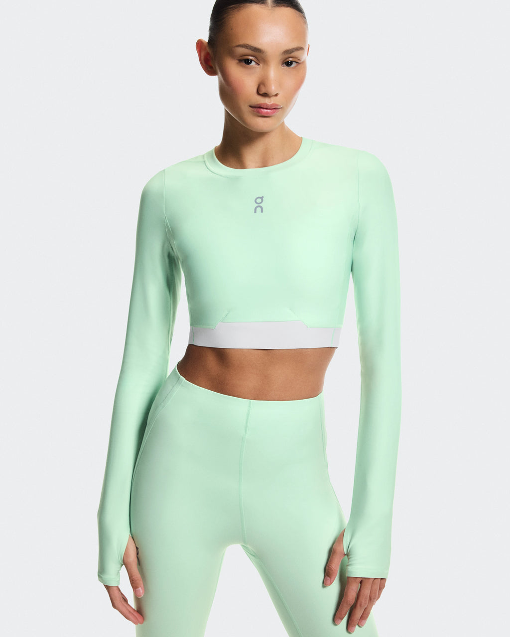 Train Long Sleeve Crop