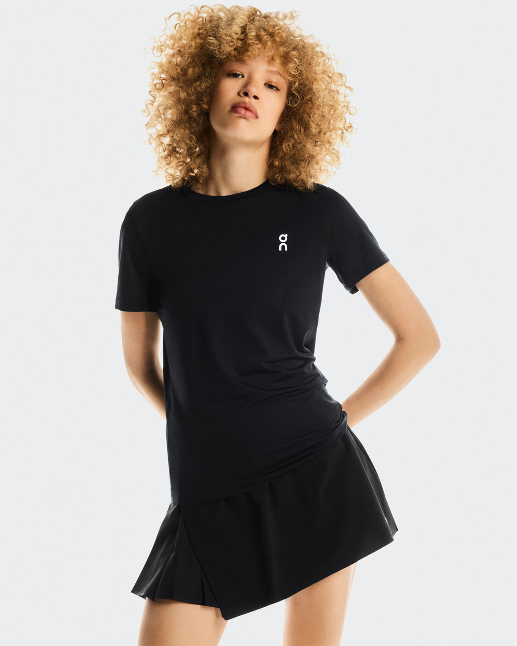 Court Skirt Side Pleat